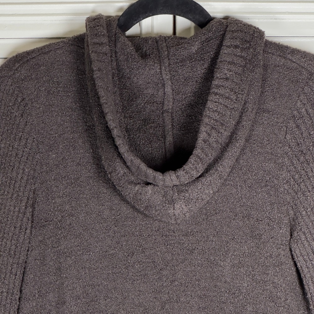 Barefoot Dreams CozyChic‎ Lite Hooded Longline Cardigan Sweater Size S - Picture 4 of 8